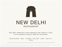 Tablet Screenshot of newdelhi.no